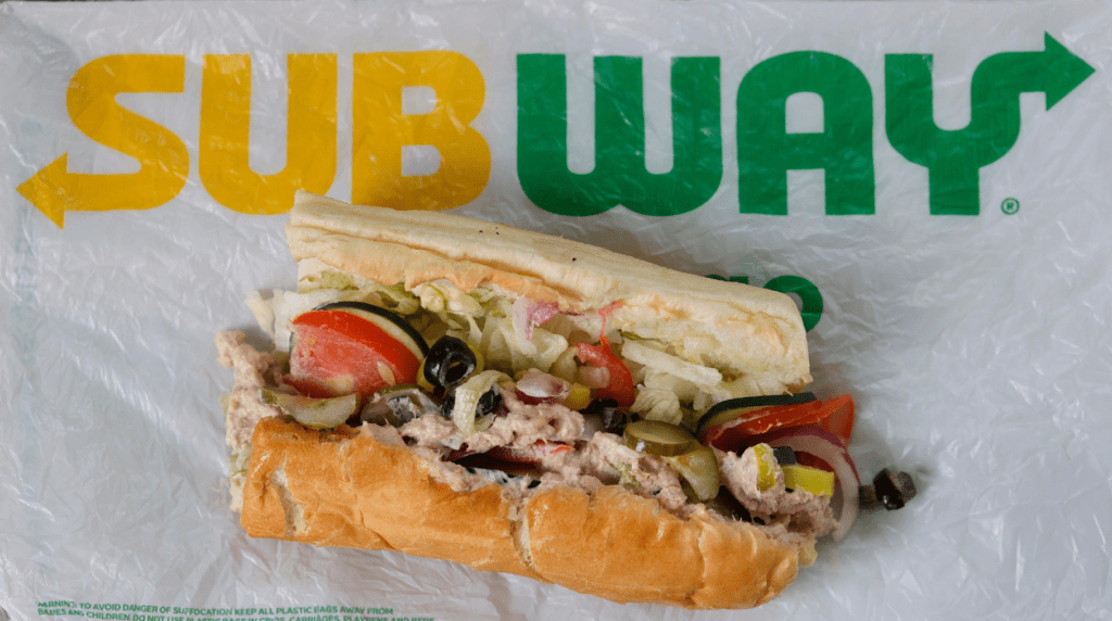 Subway sandwich