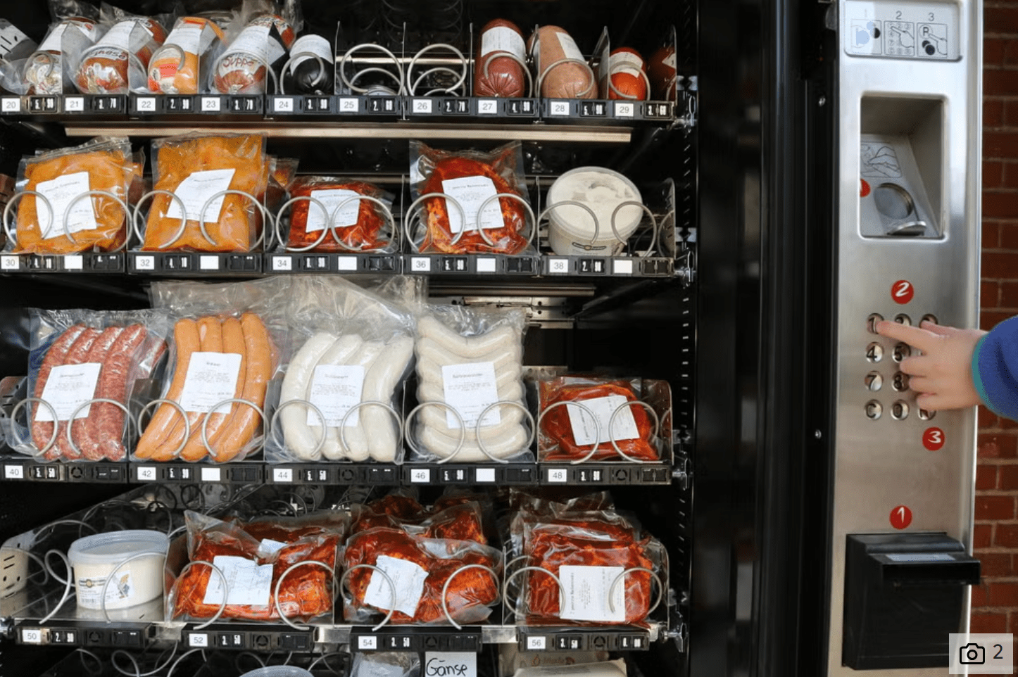 Sausage vending machines booming in Germany